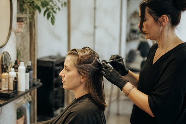Lissage kératine cheveux fins Cugnaux